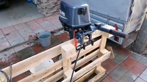 Обкатка мотора Sea Pro T9.8S New. Начало.