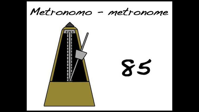 Metronomo 85 bpm - Metronome 85 Bpm смотреть онлайн