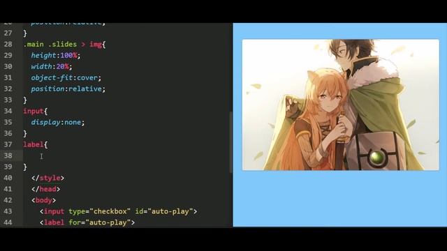 Image Slider With Auto Play Button With Pure CSS | Image Slide Show Animation Using Custom Checkbox смотреть онлайн