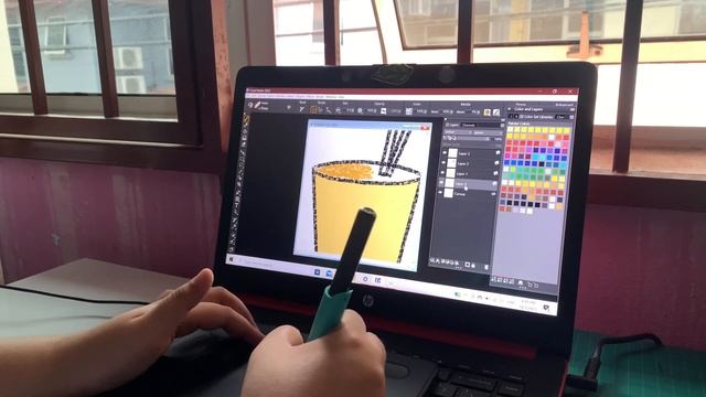 how I use my Wacom drawing tablet | digital art ✍️✨ смотреть онлайн