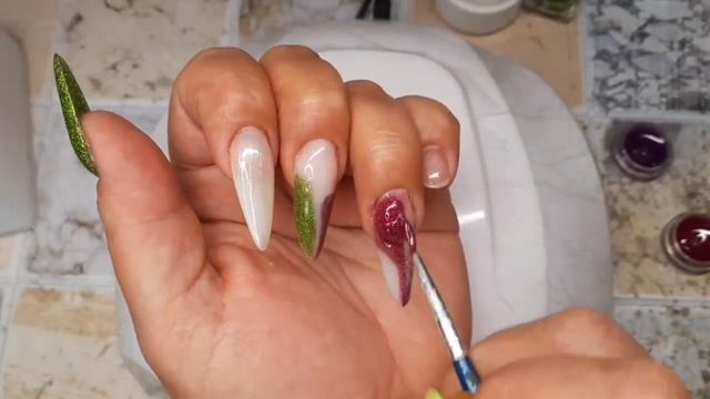 *240*НАРАЩИВАНИЕ НОГТЕЙ ЦВЕТНЫМ ГЕЛЕМ С БЛЕСТКАМИ. НИЖНИЕ ФОРМЫ.ГЕЛЬ САМОЗАМЕС. РИСУЮ ЛЕТНИЙ ДИЗАЙН смотреть онлайн