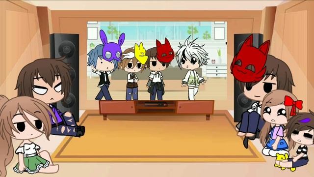 Past Aftons react to Chaos with Michael and his friends || Gacha Club смотреть онлайн