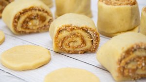 Просто сворачиваем и Нарезаем.. Это Песочное Печенье никого не оставит равнодушным! | Это просто