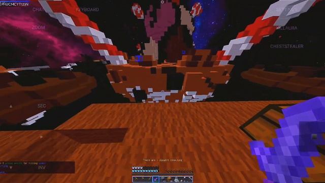 Using the vestige 2.0.2 client to play on the blocksmc server смотреть онлайн