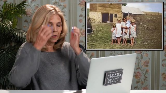 Elders React To Seeing Their Black And White Photos In Color For The First Time смотреть онлайн