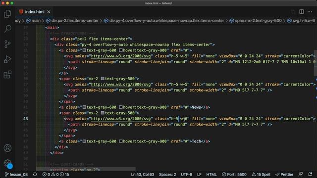 TailwindCSS #8 Иконки (Icons) смотреть онлайн