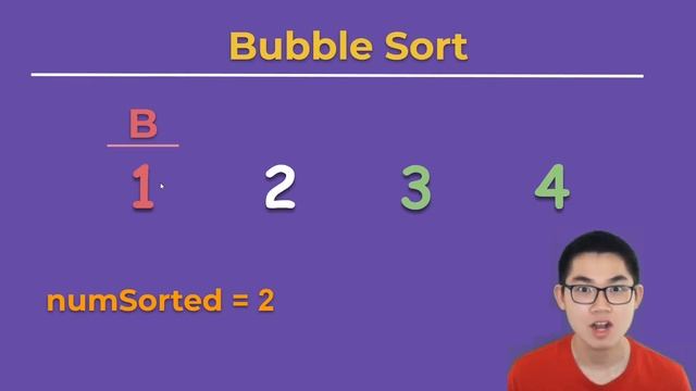Bubble Sort in 2 min (Python) смотреть онлайн