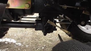 Как Включить или Отключить  Передний Мост на Китайском Тракторе !