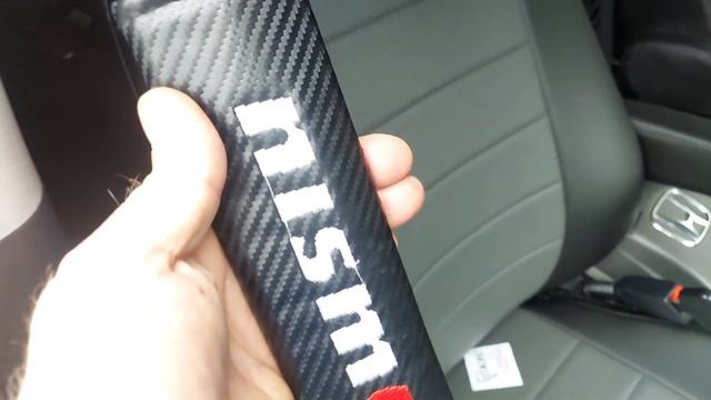 Декоративные накладки на ремни безопасности. смотреть онлайн