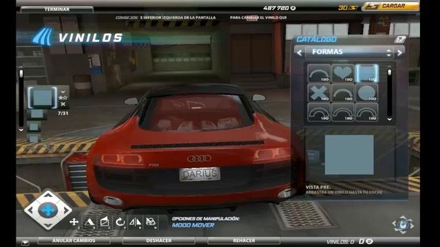 NEED FOR SPEED WORLD VINILO STAKED DECK AUDI R8(DARIUS NFS CARBON) смотреть онлайн