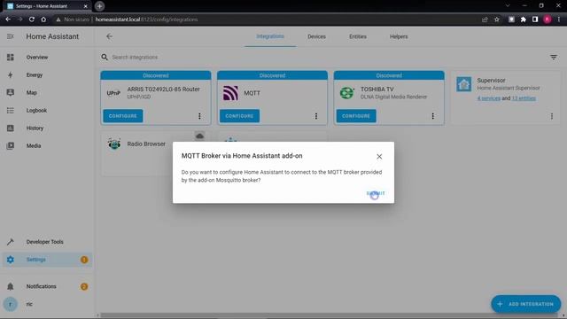 How to setup Mosquitto MQTT broker in Home Assistant Hassio v9.5 смотреть онлайн