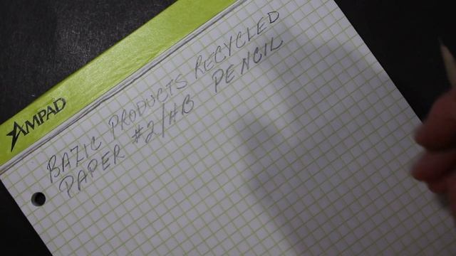 Bazic Recycled Paper #2 HB Pencil Review смотреть онлайн