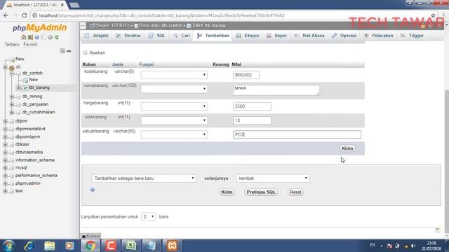 Membuat Laporan Crystal Report Database MySQL смотреть онлайн