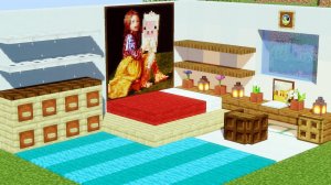 ДИЗАЙН СПАЛЬНИ В МАЙНКРАФТ БЕЗ МОДОВ!