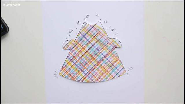 Сшила ПЛАТЬЕ по КОСОЙ. Мой первый опыт. Простая ВЫКРОЙКА.