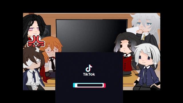 Bsd School Au Reacts (2/2). /BSD REACTS)