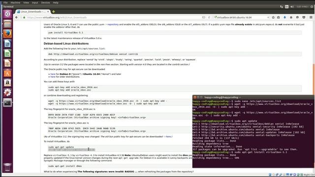 Install virtualbox 5.1 on ubuntu смотреть онлайн