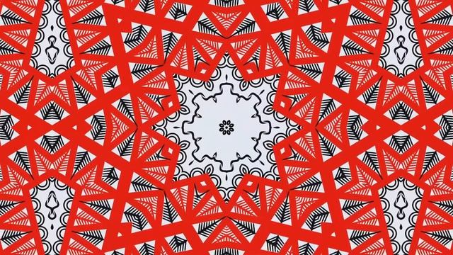 Русский народный орнамент. Мезенская роспись. Бесплатный футаж. Зацикленное видео. 12 смотреть онлайн