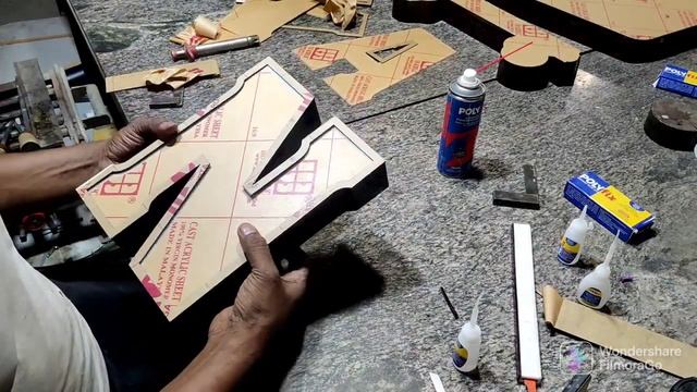 HOW TO MAKE ACRYLIC 3D LIPPING LETTER RAISING POLYFIX GEL GLUE & SPRAY ACTIVATOR BEST QUALITY BON смотреть онлайн