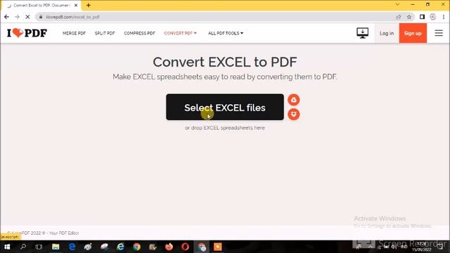 Cara Mengubah Excel Menjadi PDF dengan I Love PDF | How to Convert Excel Into PDF with I Love PDF смотреть онлайн