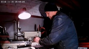 Зажим задней бабки токарного станка ИТ-1М