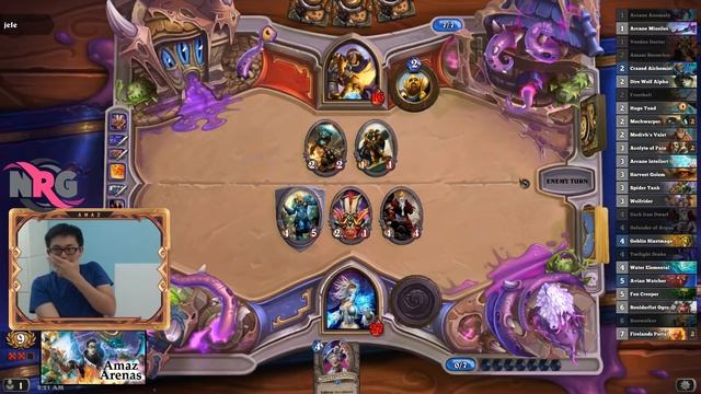 [Hearthstone] Amaz Finishes A Mage Arena #3 смотреть онлайн