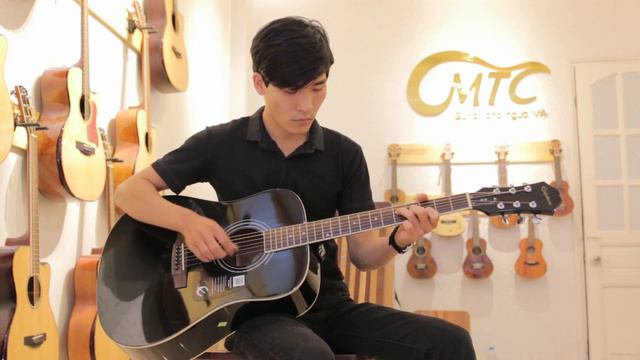test Sound Epiphone DR100 Black by Guitar MTC смотреть онлайн