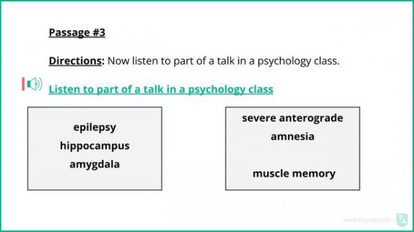 TOEFL iBT Listening Practice Test With Answers