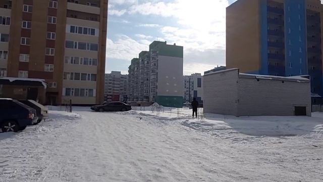 Семей. Карагайлы. Прогулка по новому району города.Часть 2. смотреть онлайн