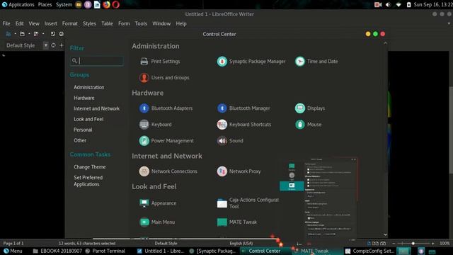 How to install Compiz Fusion and Configuration on Parrot Security OS 4.2.2 смотреть онлайн