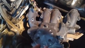 Впускной коллектор Ауди80/Фольксваген.Снять/поставить.Замена эл.подгревателя.