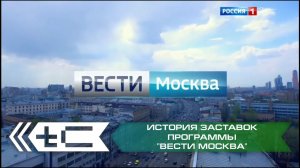 История заставок программы "Вести Москва" (Россия 1)