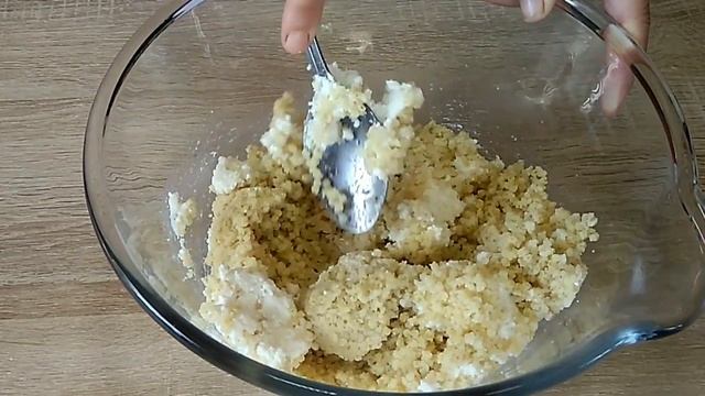 Крупеник из пшена с творогом и карамелизованными яблоками. смотреть онлайн