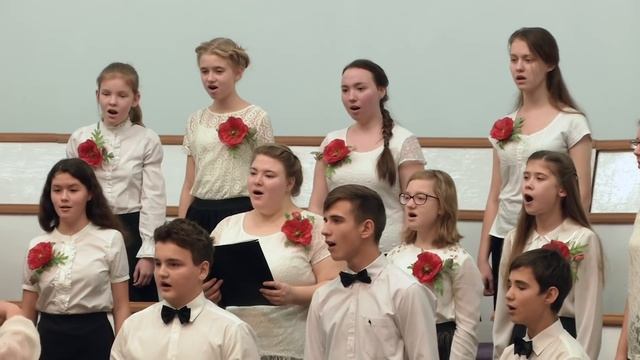 "Вижу Бога каждый день" - молодежный хор 26.11.17 смотреть онлайн