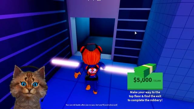 ЧТО БЫЛО ПОСЛЕ ПОБЕГА ИЗ ТЮРЬМЫ В РОБЛОКС? (ROBLOX JAILBREAK) Весёлый Кот смотреть онлайн