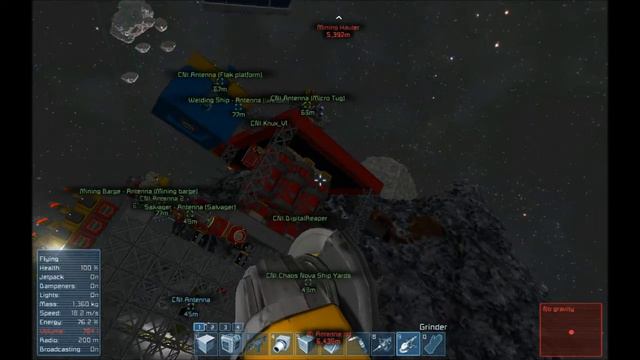 ChaosNova co-op: Space Engineers (11). "Wat eez purpooze, DR?" смотреть онлайн