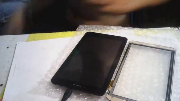 Digma optima 7,4 3g (TT7024MG) замена экрана и Touch(screen replacement LCD)