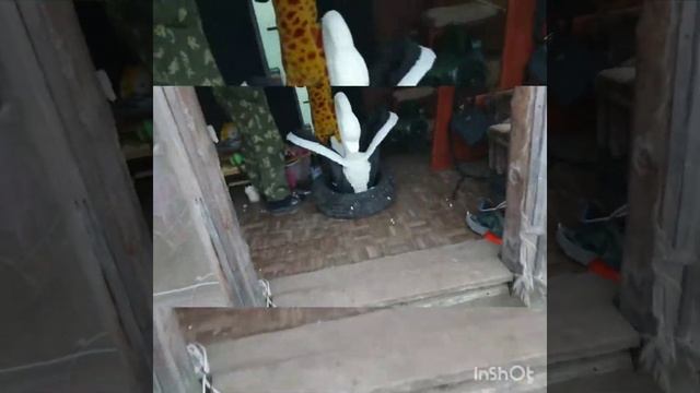 Как зделать красивого Лебедя из колеса и монтажной пены, на ваш участок. смотреть онлайн