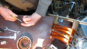 Перемотка асинхронного мотора.