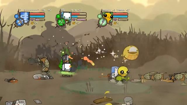 Сегодня я с своими бро буду играть Castle Crasher! смотреть онлайн