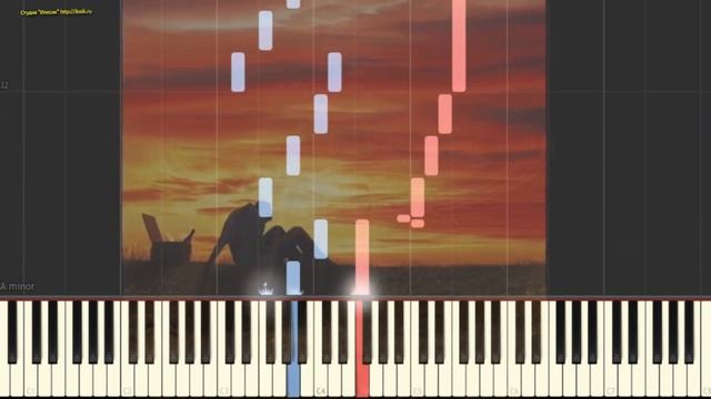 Вальс дождя (Вариация) (Видеоурок для фортепиано) (piano cover) смотреть онлайн