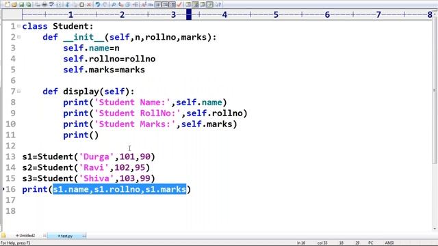 Learn Python Programming Tutorial Online Training || Python OOP`s || Session - 2 || On 25-04-2018 смотреть онлайн
