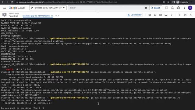 [NEW 2023] Setting up a Private Kubernetes Cluster || #qwiklabs || #GSP178 || [With Explanation?️] смотреть онлайн