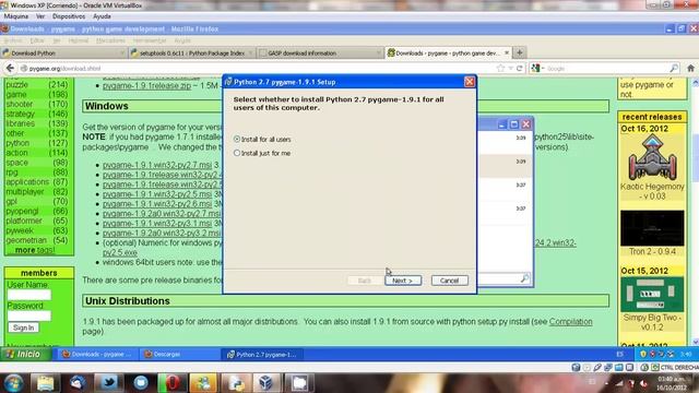Instalacion de #Python, #PyGame y #Gasp en Windows смотреть онлайн