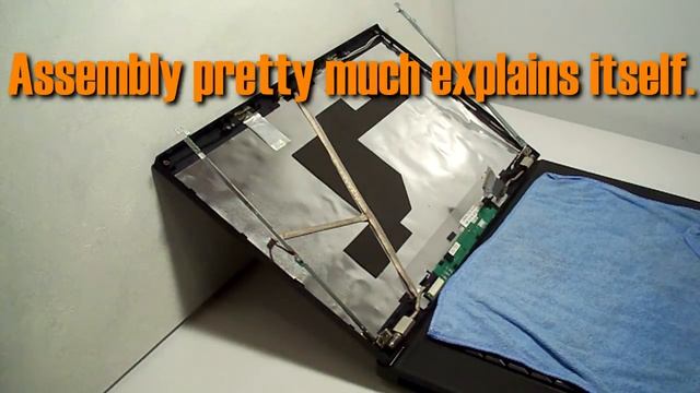 Lenovo ThinkPad T510 Laptop screen replacement / How to replace laptop screen смотреть онлайн