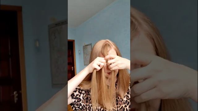 СУПЕР КОСА ИЗ ЧЕЛКИ! Просто и красиво!? смотреть онлайн