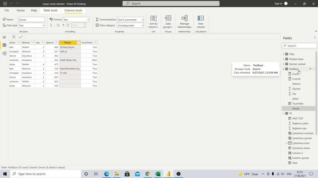 Power BI Dərs 14.4 :Dax yazılış - Statistik formulalar Count,CountA, Countblank,CountRows смотреть онлайн