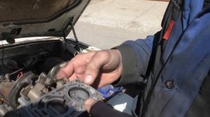 ПОДСОЕДИНЕНИЕ ВАКУУМНЫХ ШЛАНГОВ КАРБЮРАТОРА К-151...