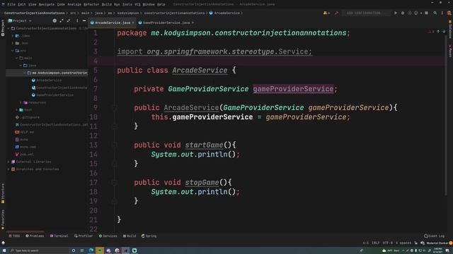 Spring Tutorial - 4 - Constructor Injection with Annotations смотреть онлайн