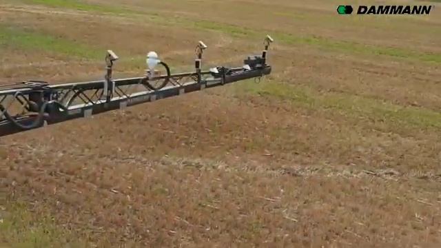 Система распознавания сорняков Green View на опрыскивателях DAMMANN смотреть онлайн